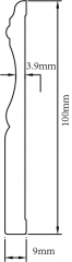 Линия покрытия двери из вспененного ПВХ/линия талии U-DJ100