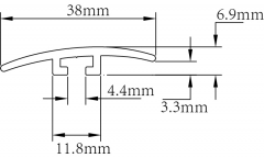 Универсальная пряжка для печати на поверхности ПВХ YP-38