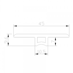 Напольная пряжка из ПВХ с односторонней печатью YP40