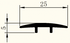 Плоская пряжка с печатью на поверхности ПВХ YP25